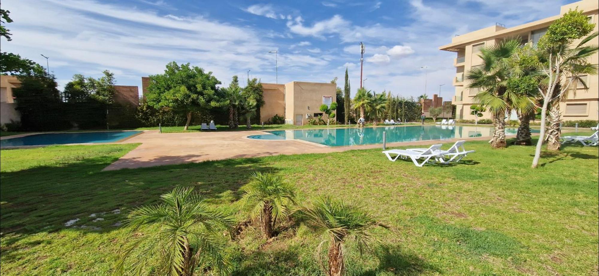Cosy Appart Avec 2 Piscines, 2 Ch, 2 Sdb Marrakech Marrakesh Exterior photo
